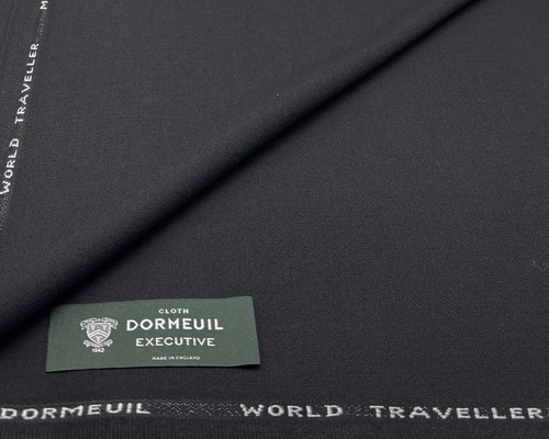 Black wool mohair fabric - wool,