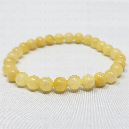 Natural yellow calcite crystal - natural,
