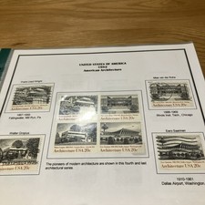 USA 1982 AMERICAN ARCHITECTURE