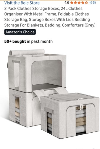 Pack foldable storage box - 3,