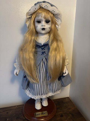 Porcelain horror doll - porcelain,