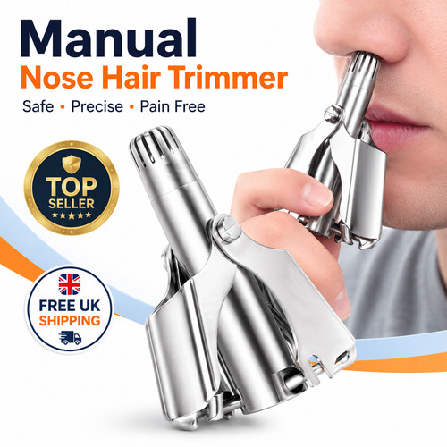 Manual nose hair trimmer - manual,