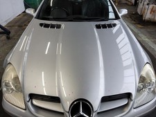 BONNET MERCEDES SLK R171 2004 TO 2010 SLK280 SILVER  2 DOOR CONVERTIBLE