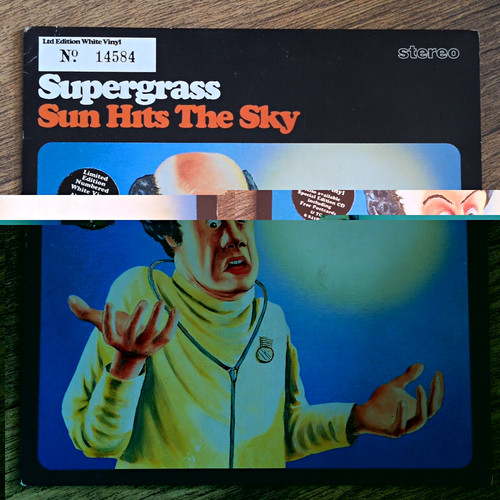 Supergrass sun hits the - sun, 7"