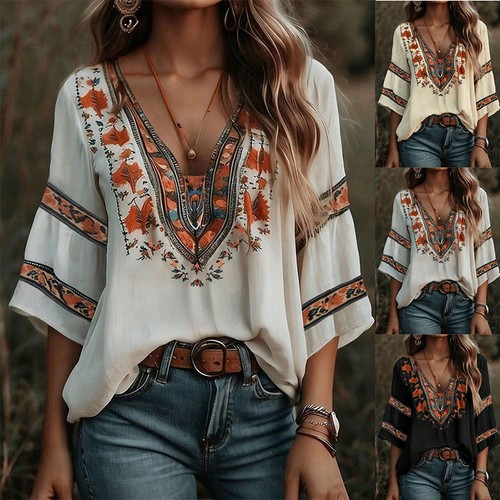 Women boho printed - boho, holiday