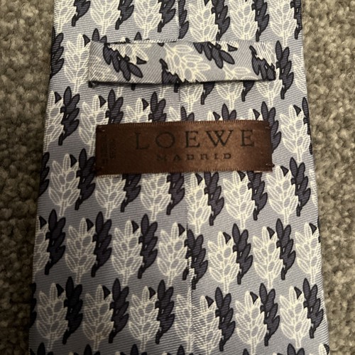 Loewe silk tie made madrid - loewe,