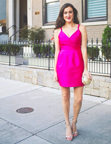 Miss selfridge pink satin - miss,