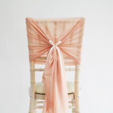 CHIFFON TIE/BACK/HOOD VARIOUS COLOURS WEDDING EVENT PARTY CHAIR DECORATIONS