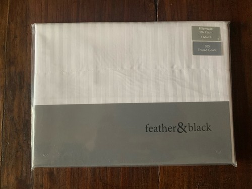 Feather and black pillowcases - feather,