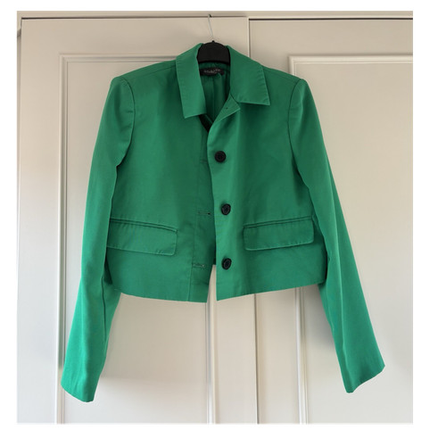 Primark green cropped cotton - primark,