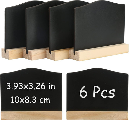6pack mini chalkboard signs - mini,
