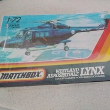 WESTLAND AEROSPATIALE LYNX - Helicopter 1/72 Matchbox Model Kit - 40108 - NEW 