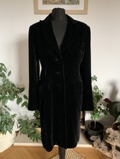 Hobbs Black Velvet Coat Jacket