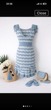 Superdry Crochet Blue And