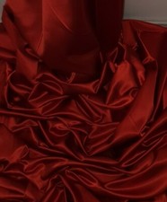 1m  CLARET RED  Taffeta Fabric