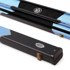 Baize Master 1 Piece SKY BLUE ARROW Snooker Pool Cue Case - Holds 2 Cues