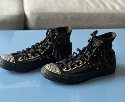 High top silver - top, silver/gold/black