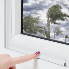 Window Draft Excluder, 6m/236in Draft Excluder for Windows Self-Adhesive Doors