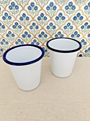 Falcon enamelware tumbler blue - enamelware,