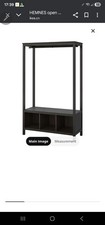 IKEA Hemnes Wardrobe / Clothes Storage System In Black Brown