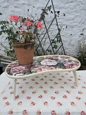 Lovely Vintage Floral Wooden