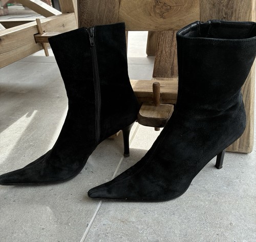 Ladies bennett black suede - bennett,