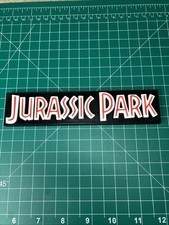 Jurassic Park Sign 3D Printed