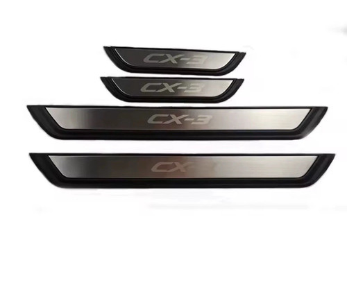 4pcs mazda stainless - cx-3,