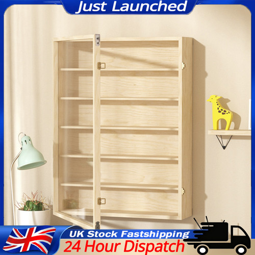 Tier wall mounted wooden - 6-tier,
