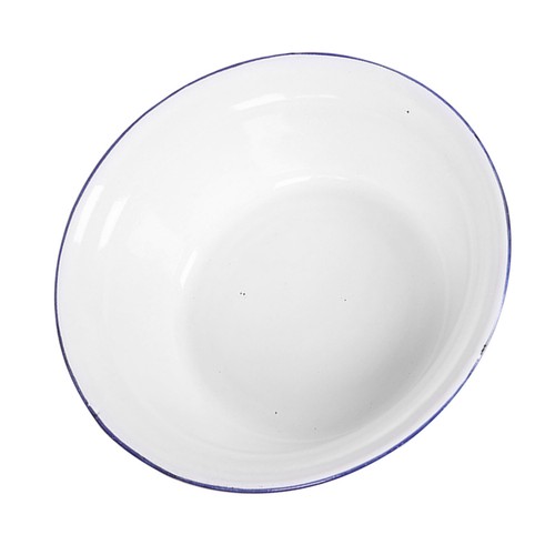 Retro enamel basin - enamel,