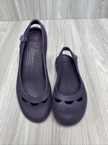 Crocs jayna deep purple sling - jayna,