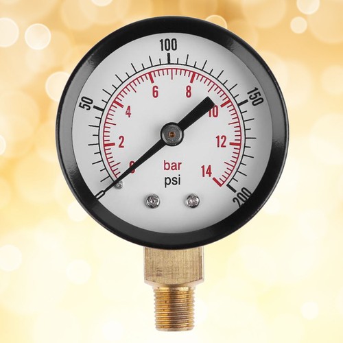 200psi 14bar utility - 0-200psi, 0-14bar
