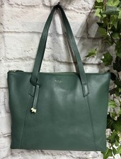 👜RADLEY Wood Street Ladies Large Leather Tote/Shoulder Bag, Racing Green👜