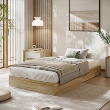 Bed Frame,Sturdy Wooden