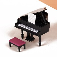 Grand Piano and Stool 1:16th
