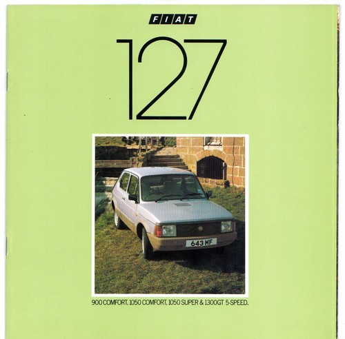 Fiat 127 1982 market - fiat, uk