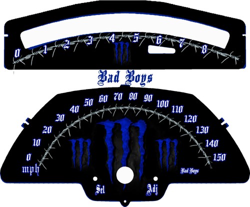 Suzuki m109r custom speedo - suzuki,