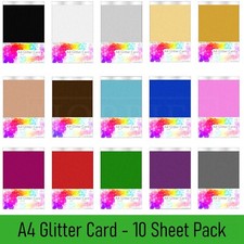 Glitter Card A4 Non-Shed