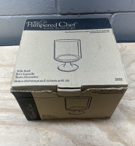 Pampered chef glass trifle - chef,