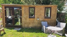 Garden office pod shed - office,