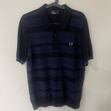Fred Perry Knitted Polo Shirt