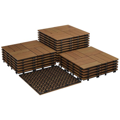 22pcs set acacia - acacia, wood