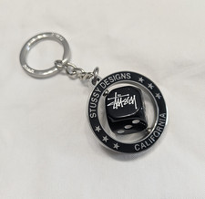 Stussy Spinning Dice Keychain