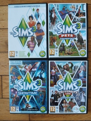 The sims expansion packs - the,