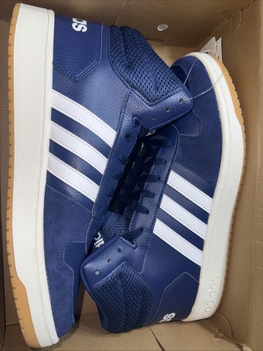 Adidas hoops mid blue - mid, 2.0