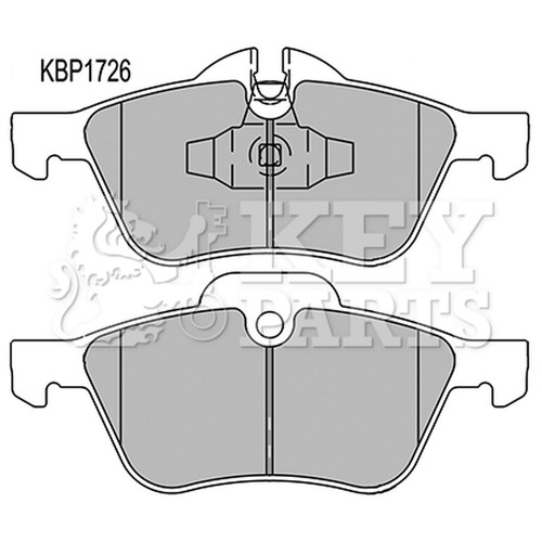 Brake pads set for mini - pads,