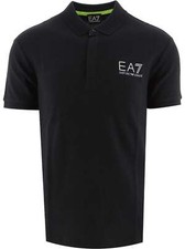 EA7 Black Short-Sleeved