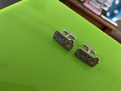 Simpsons cuff links - cuff,
