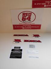 Honda XR 80  1979 80 Full decal set vintage mini bike motocross evo stickers