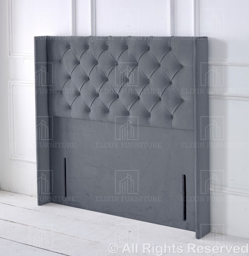 Headboard chesterfield plush - headboard,